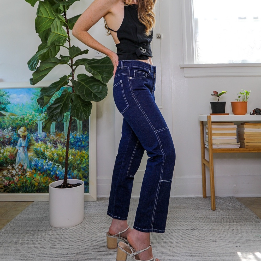 Cute Hey Gang! Women's jeans size 27 Los Angeles made ethical denim straight leg